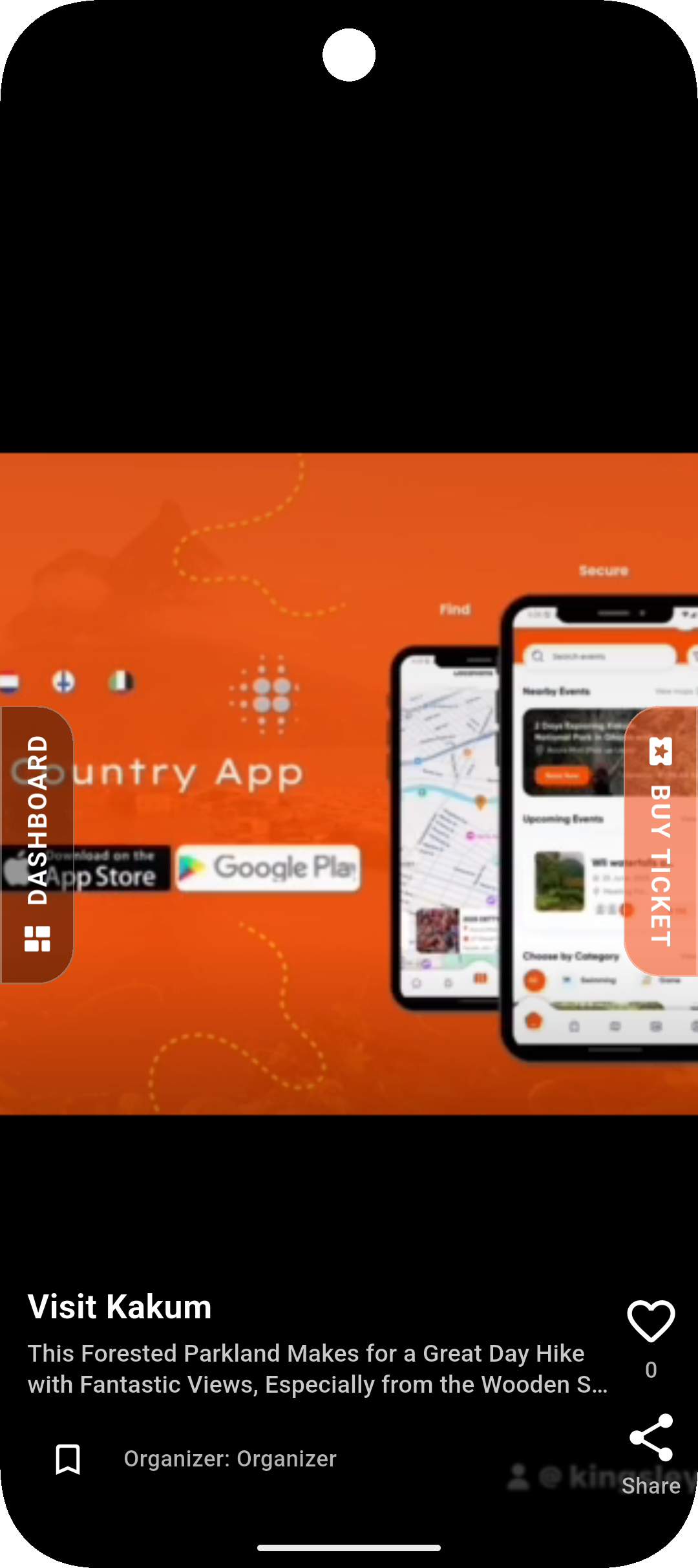 Event Country app preview 8