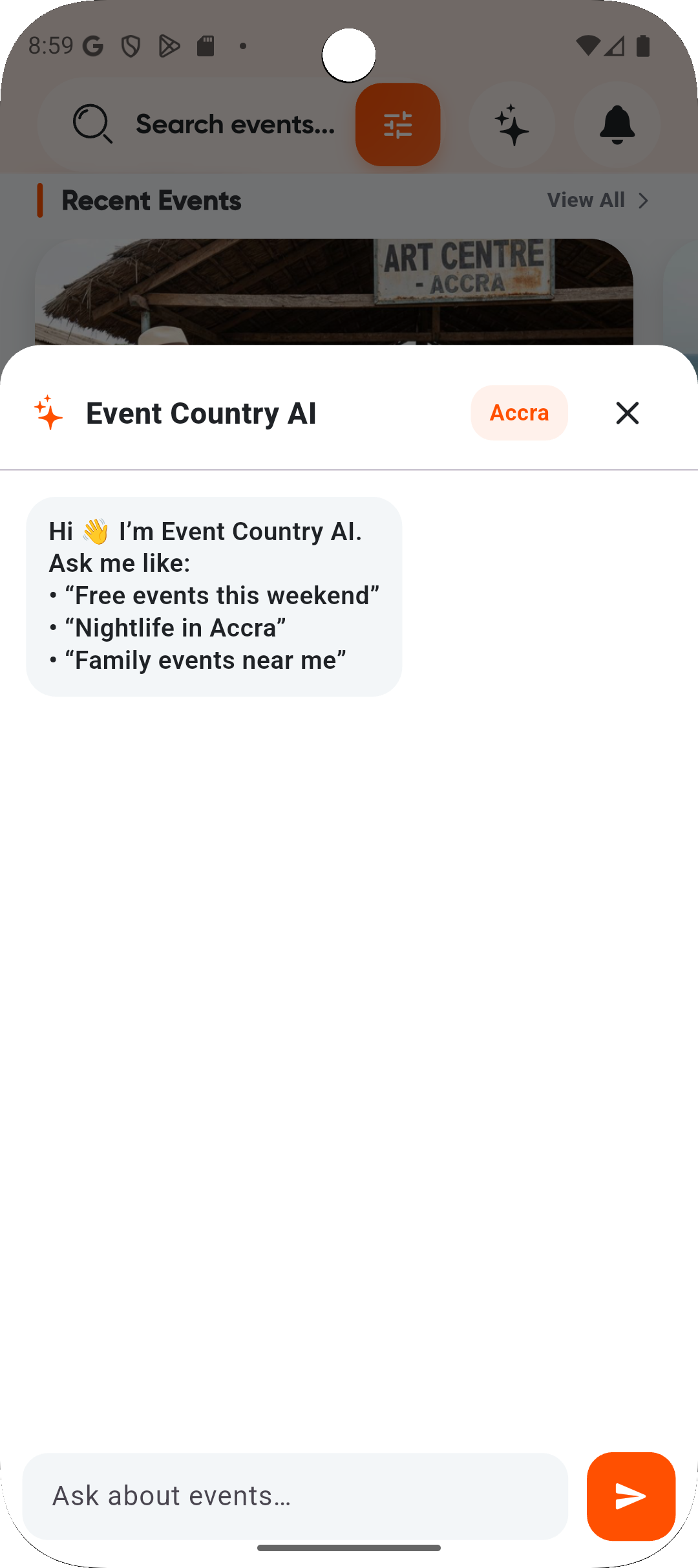 Event Country app preview 16