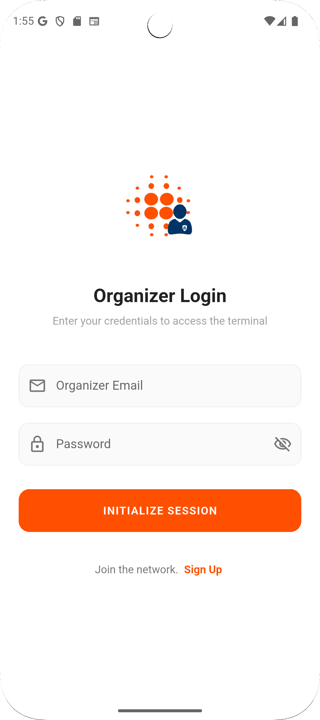 Organizer app preview 2