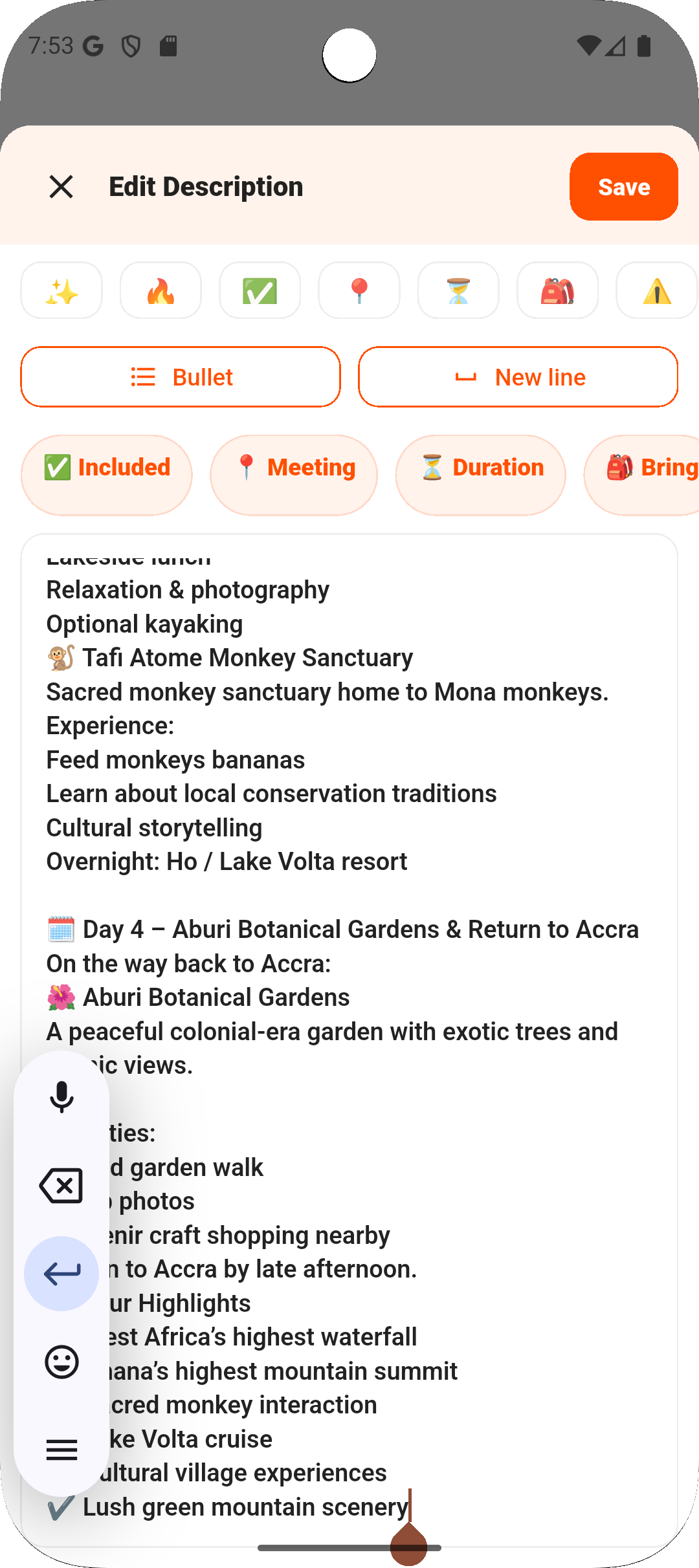 Organizer app preview 9