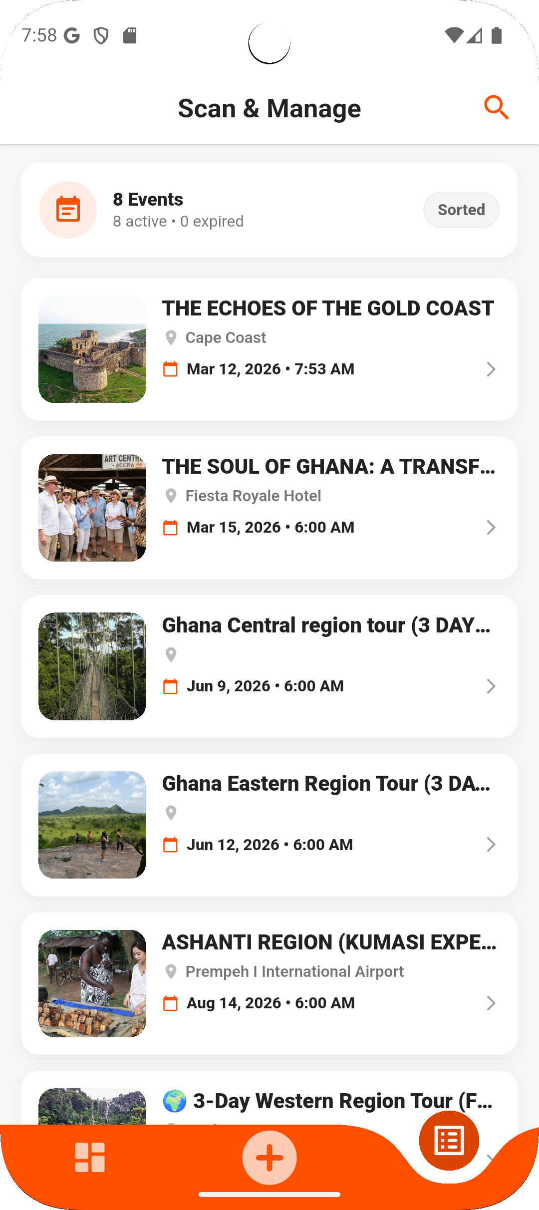 Organizer app preview 23